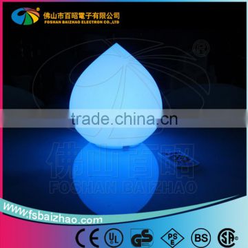 China Manufactuer RGB Living Color Changing heart Shape LED Table Lamp