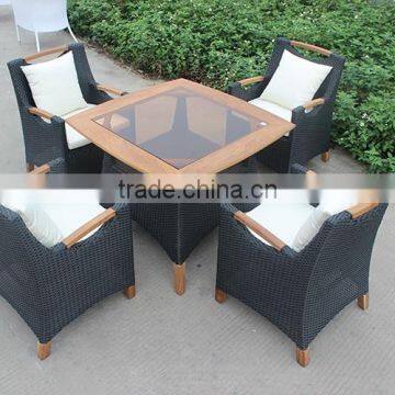 Modern Outdoor Furniture Rattan Dining Set Resturant Furniture For Sell photo-5
