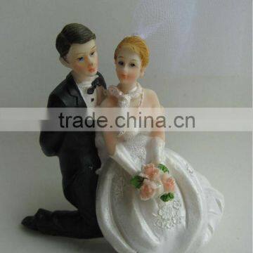 2014 Newest Resin Wedding Figurine photo-3