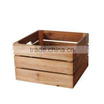 2016 Hot Sale Wholesale Factory Price Natural Wood Box Fruit Crate Wooden Vegetable Crates / Storage photo-4
