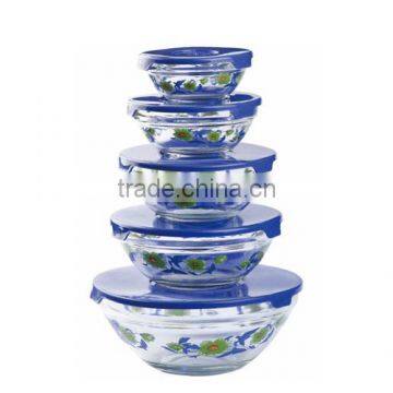 A8005D3 Daily Use Items, Eco-Friendly Colored Antique Glass Fruit Bowl photo-2