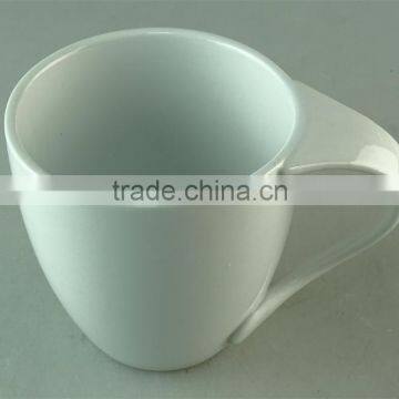 for 2016 White Ceramic 400ml Coffee Cup Porcelain Coffee Mug for Hotel Use photo-2