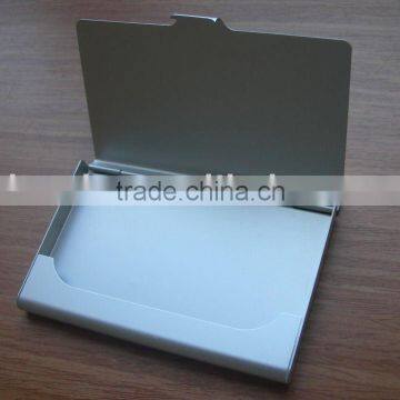 Aluminum business card holder