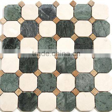 High Quality Octagon Marble Mosaic Tiles For Bathroom/Flooring/Wall etc & Best Marble Price