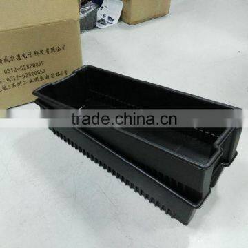 Large Thick Square Anti Slip Thermoformed Plastic Flat Tray photo-4