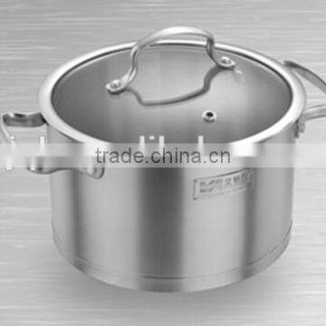 Double Ear Capsuled Bottom Stainless Steel Cookware Cooking Pot photo-6