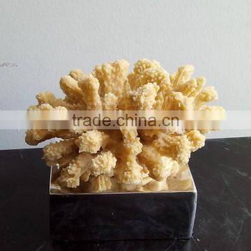 Indoor resin coralal sculpture