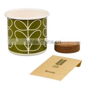 Enamel Small Plant Pot photo-3