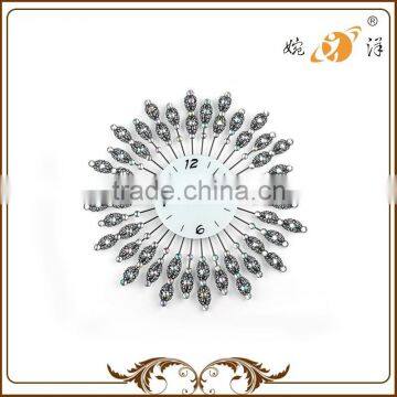 Custom Good Quality Lower Price Crystal Clear Design Wall Clock