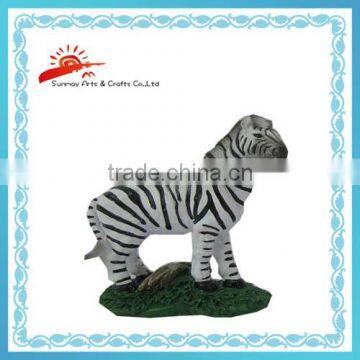 zebra figurine garden animal