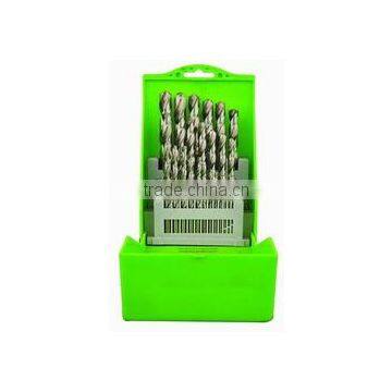 25pcs Straight Shank Twist Drill Set