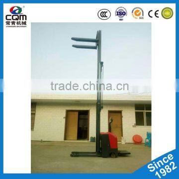 High Lift Pallet Truck Semi/Auto Electric Forklift photo-3