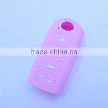 SILICONE CAR KEY COVER FOR MAZDA 5 Buttons photo-5