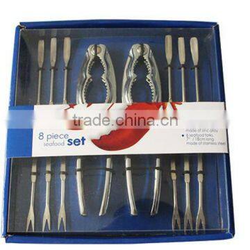 K0310 stainless stell Seafood cracker set 8PCS