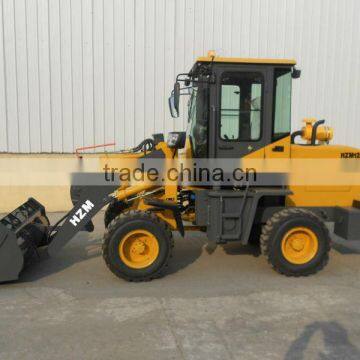 Low price Russia Market CE ZL12 wheel loader with Changchai engine made by HZM