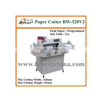 BOWAY Classical 520mm Electric Programmed A3 A4 Book Paper Trimmer With Book Table photo-2