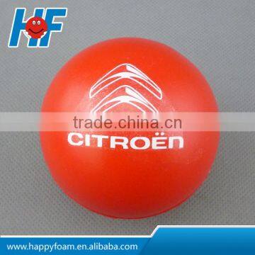 Round Smooth Surface PU Foam Stress Ball