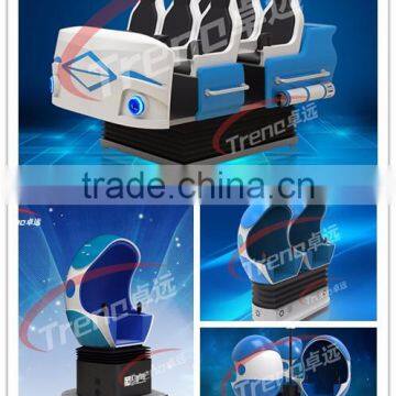 2017 Hot Sale Entertainment Park Attractive Design Game Machine 9D Cinema Rollar coaster Simulator