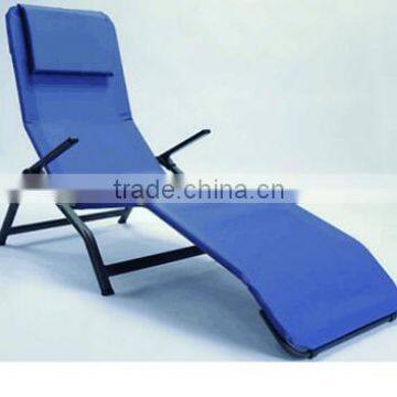 Special Steel Oval Tube Folding Beach Chair Sunbed