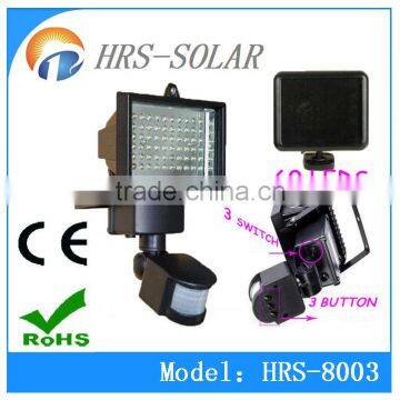 60 LED Outdoor Security Solar Powered Pir Motion Sensor Light photo-2