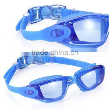 Swimming Goggles for Adult Men Women Youth Kids Child, Triathlon Equipment With Mirrored & Clear Anti-Fog Waterproof UV 400 P photo-3