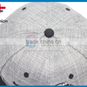 2017 New Product Best Seller Denim With Embroidered Letter 6 Panel Hat photo-2