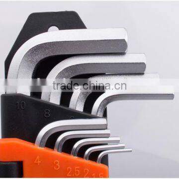 AK-0409 Chrome Steel Hex Key Set photo-5