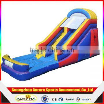 commercial grade pvc tarpaulin industrial inflatable water slide