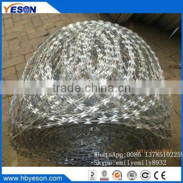 razor wire/concertina coils/razor type barbed wire