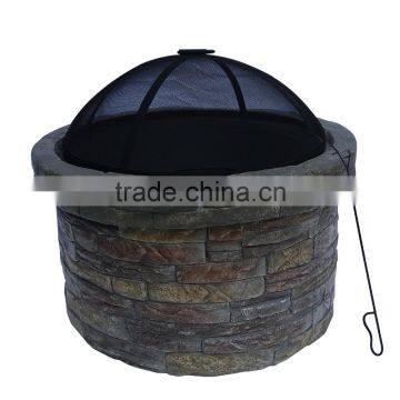 26.5 inch hot sale MGO(magnesium) Round outdoor fire pit