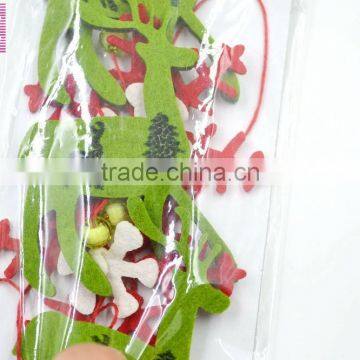 2017 custom christmas fabric ornaments for christmas