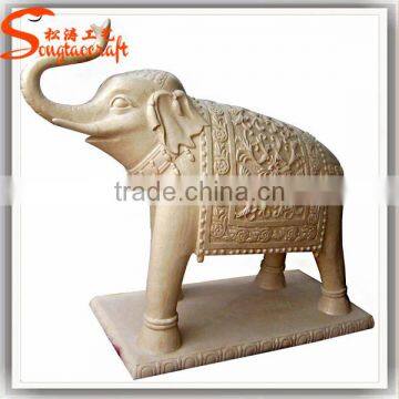 2016 China New Design Fiberglass Statue Animal Elephant Statue for Sale photo-5