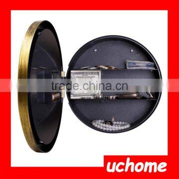 UCHOME Plastic Modern Hidden Safe Wall Clock, Presant Clock