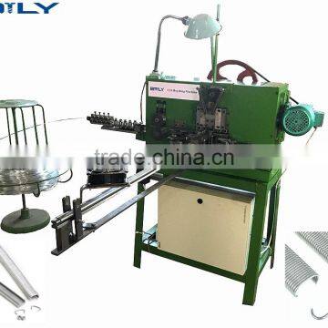 professinal factory supply hot melt tapes hog ring / c shape nails /c ring staples making machine