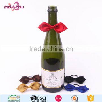 Wholesale Decorative Wine Bottle Bow Tie With Elastic Loop photo-4