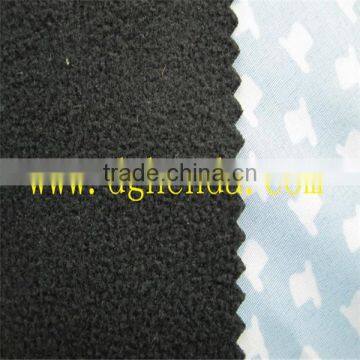 Jersey Fabric Bonded Polar Fleece Fabric for Apparel photo-3