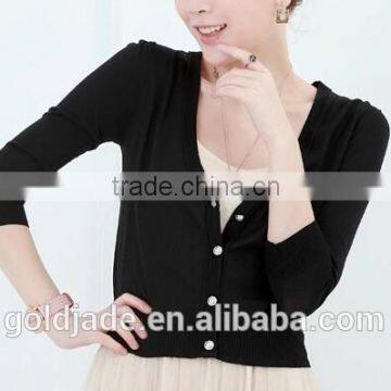 Hand Knitted Cardigan Sweater for Women ,summer Cardigan Knitted for Women Anti-uv,hand Knitted Cardigan for Women Wholesales photo-2