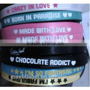 Custom China Direct Factory Satin Ribbon, Woven Ribbons photo-3