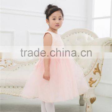 Factory Direct Sales Children Latest Party Wear American Fashion Sleeveless Heirloom Dress photo-4