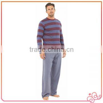 Cotton Striped Long Sleeve Pijama for Man photo-5