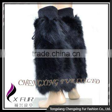 CX-A-29B Winter Genuine Raccoon Fur Leg Warmer Wholesale photo-2