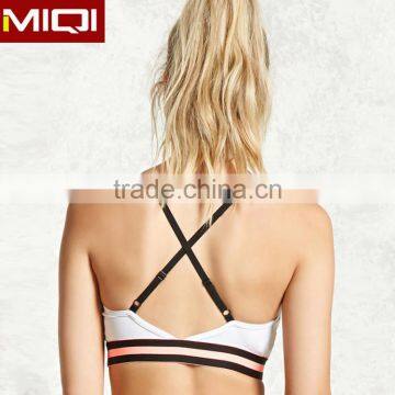 Wholesale custom made sexy and beautiful new design sports bra