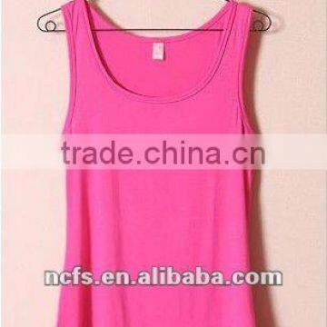 Women's cotton spandex jersey camisole from China