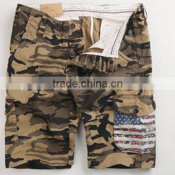 2017 summer mens camouflage short pants mens half pants