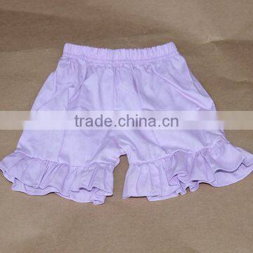 Children's Boutique Clothing Kids Soft Pink Ruffle Shorts Pant Baby Girl Short Hot Bloomers photo-5