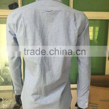 Mens Casual Shirts Soft Quality Slim Fit Shirts Plain Basic Shirts Wholesale photo-3