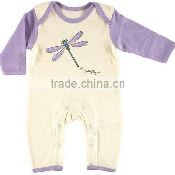 Printed Autumn Wear Long Sleeve Custom Infant Organic Cotton Wholesale 1 Year Old Babies Clothes for Baby photo-2