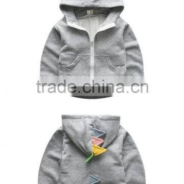 Latest Nice Design Children Knit Hoodies,custom Casual Kids Hoody Dress photo-3