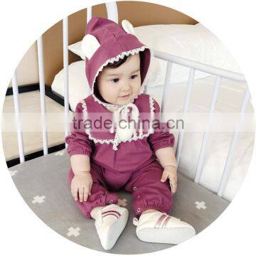 S17703A 2017 Children's Clothing Pajamas Newborn Baby Rompers photo-5