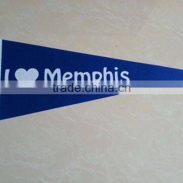 promotional banner felt pennant